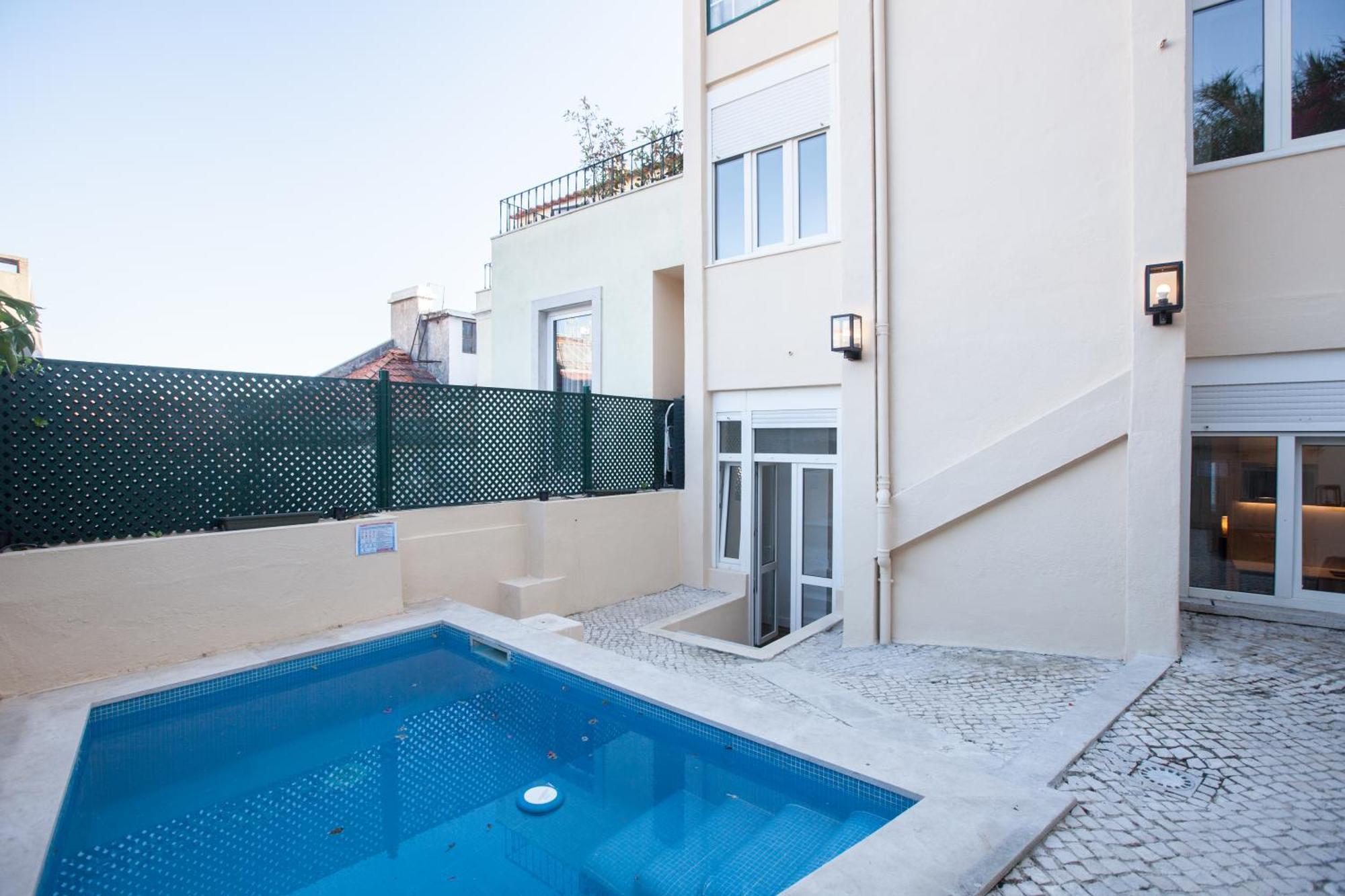 Flh Graca Charming Duplex With Small Pool Lisboa Exterior foto