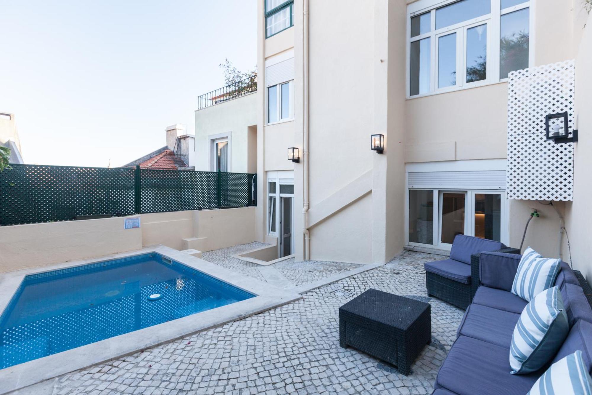 Flh Graca Charming Duplex With Small Pool Lisboa Exterior foto