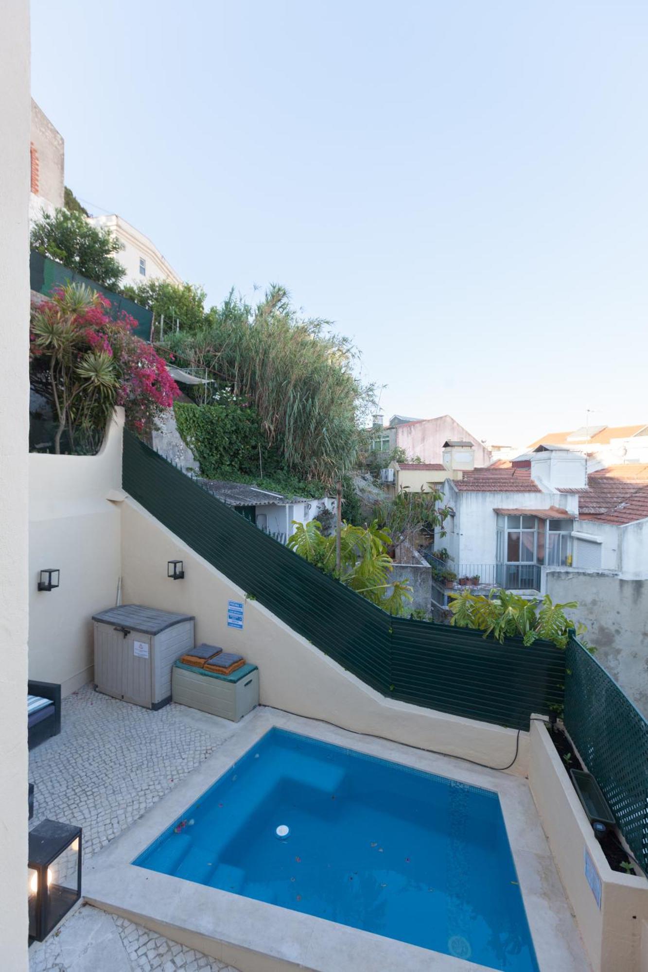 Flh Graca Charming Duplex With Small Pool Lisboa Exterior foto